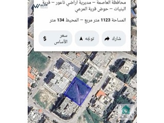 ارض للبيع في البنيات قرية المرعي