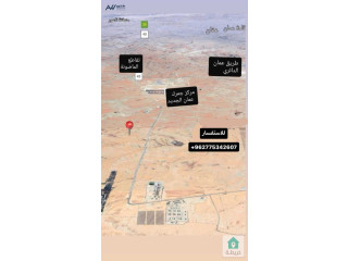فرصه استثماريه للجادين واجهة عمان الجديده الماضونه قرب جمرك عمان الجديد والمدينه الرياضيه والسيارات